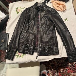 Mackage Aritzia Exclusive Lambskin Leather Jacket